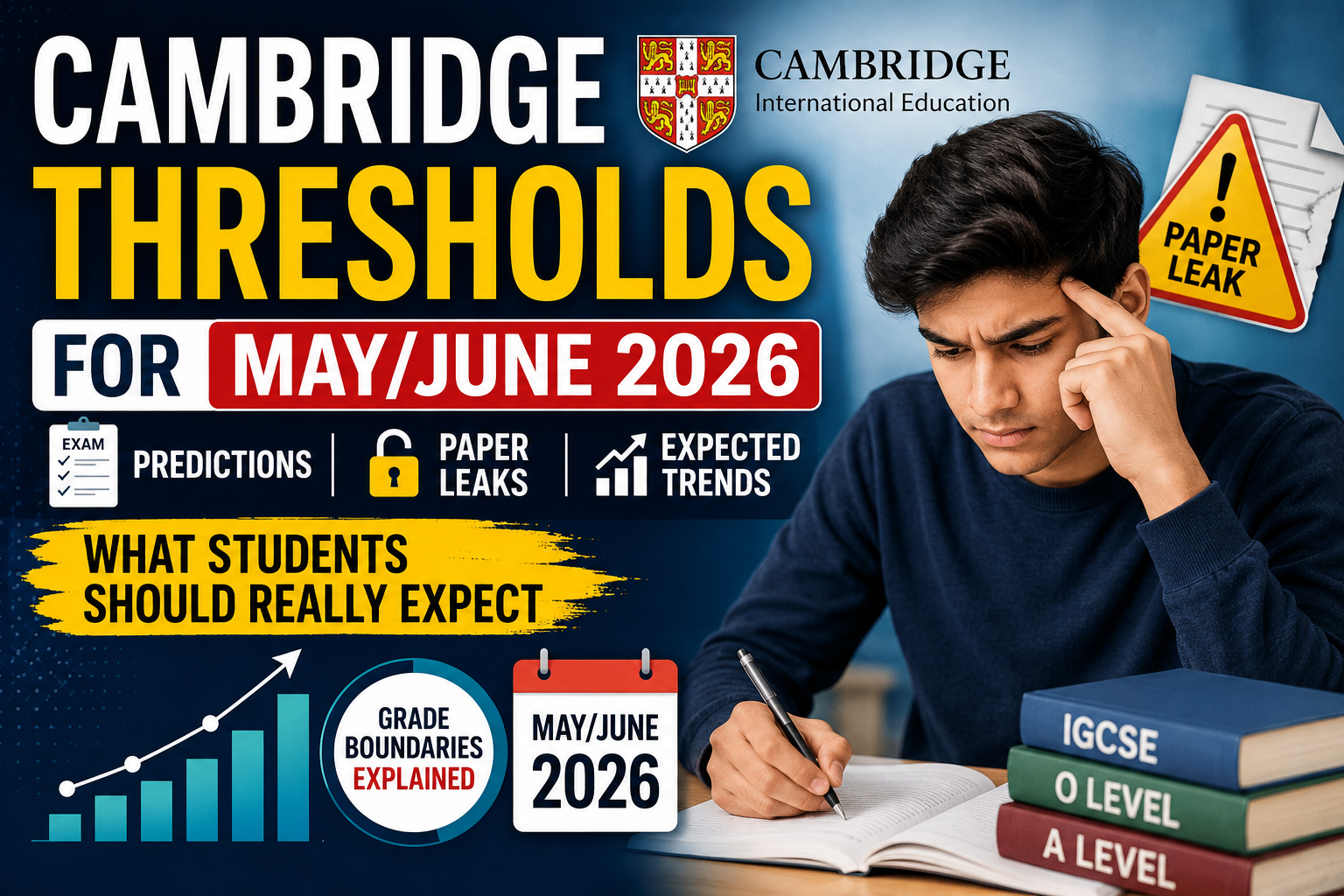 Cambridge Thresholds for May/June 2026