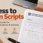 Access to Exam Scripts