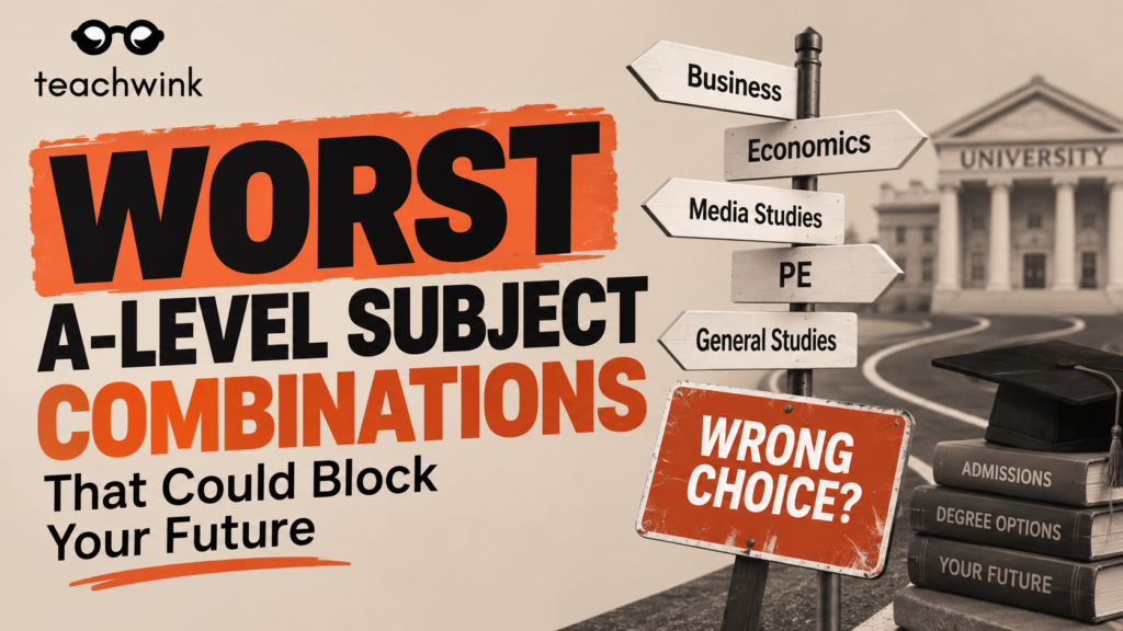 Worst A-Level subject combinations